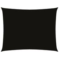 Parasole a Vela Oxford Rettangolare 2x3,5 m Nero cod mxl 45669