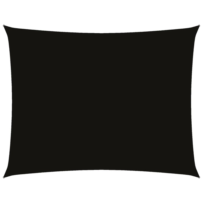 Parasole a Vela Oxford Rettangolare 2x3,5 m Nero 135751