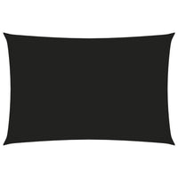 Vela parasole parasole rettangolare in tessuto oxford 2 x 4 m nero 02_0009611
