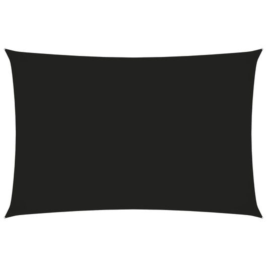 Vela parasole parasole rettangolare in tessuto oxford 2 x 4 m nero 02_0009611