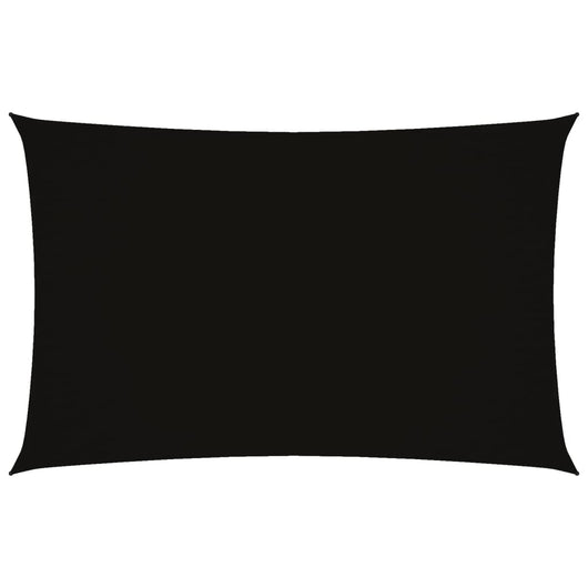 Parasole a Vela Oxford Rettangolare 2x4,5 m Nero