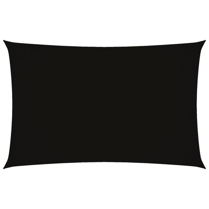 Parasole a Vela Oxford Rettangolare 2x4,5 m Nero