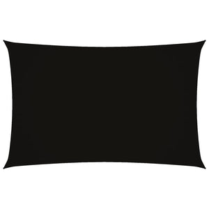 Parasole a Vela Oxford Rettangolare 2x5 m Nero