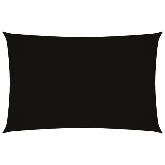 Parasole a Vela Oxford Rettangolare 2x5 m Nero