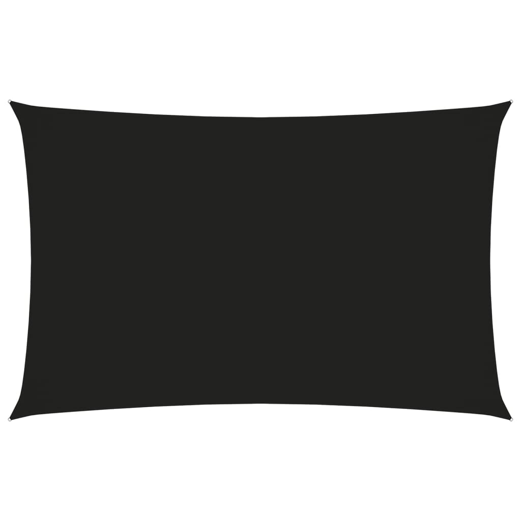 Vela parasole in tessuto oxford rettangolare 2 x 5 m nero 02_0009635