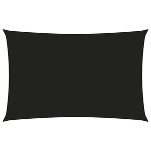 Vela parasole in tessuto oxford rettangolare 2 x 5 m nero 02_0009635