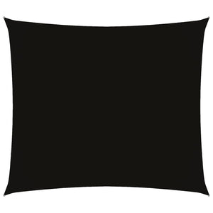 Parasole a Vela Oxford Rettangolare 2,5x3 m Nero