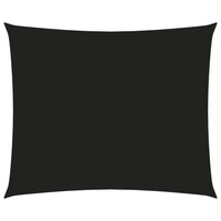 Ombrellone in tessuto vela rettangolare tessuto oxford 2,5 x 3,5 mt nero 02_0009559