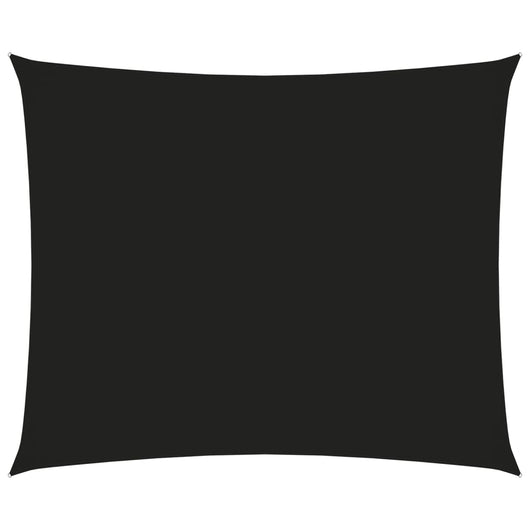 Ombrellone in tessuto vela rettangolare tessuto oxford 2,5 x 3,5 mt nero 02_0009559