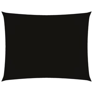 Parasole a Vela Oxford Rettangolare 2,5x3,5 m Nero