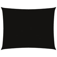 Parasole a Vela Oxford Rettangolare 3x4 m Nero