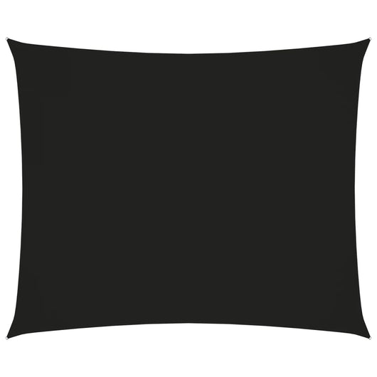 Vela parasole in tessuto oxford rettangolare 3 x 4 m nero 02_0009665