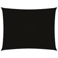 Parasole a Vela Oxford Rettangolare 3x4,5 m Nero