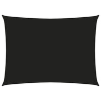Vela parasole in tessuto oxford rettangolare 3 x 4,5 m nero 02_0009674