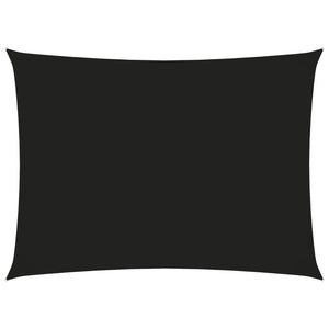 Vela parasole in tessuto oxford rettangolare 3 x 4,5 m nero 02_0009674