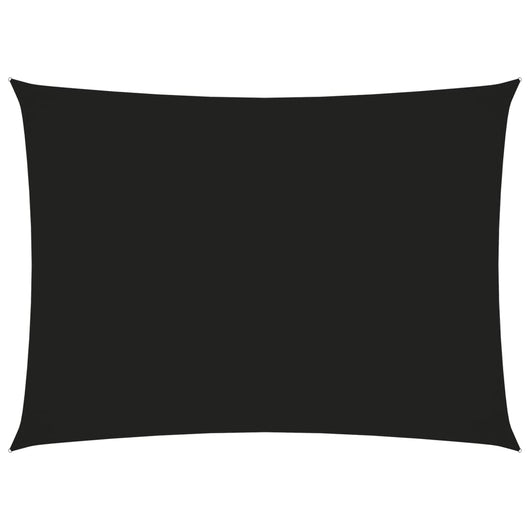 Vela parasole in tessuto oxford rettangolare 3 x 4,5 m nero 02_0009674