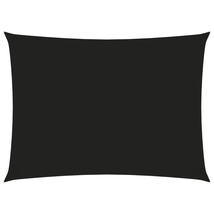 Vela parasole in tessuto oxford rettangolare 3 x 4,5 m nero 02_0009674