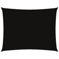 Parasole a Vela Oxford Rettangolare 3,5x4,5 m Nero cod mxl 14595