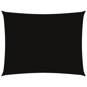 Parasole a Vela Oxford Rettangolare 3,5x4,5 m Nero cod mxl 14595