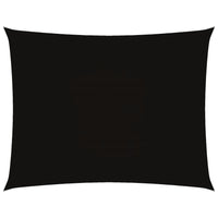 Parasole a Vela Oxford Rettangolare 3,5x5 m Nero