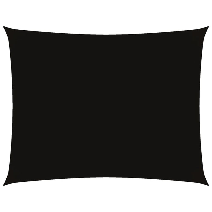Parasole a Vela Oxford Rettangolare 4x5 m Nero