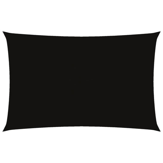 Parasole a Vela Oxford Rettangolare 5x8 m Nero