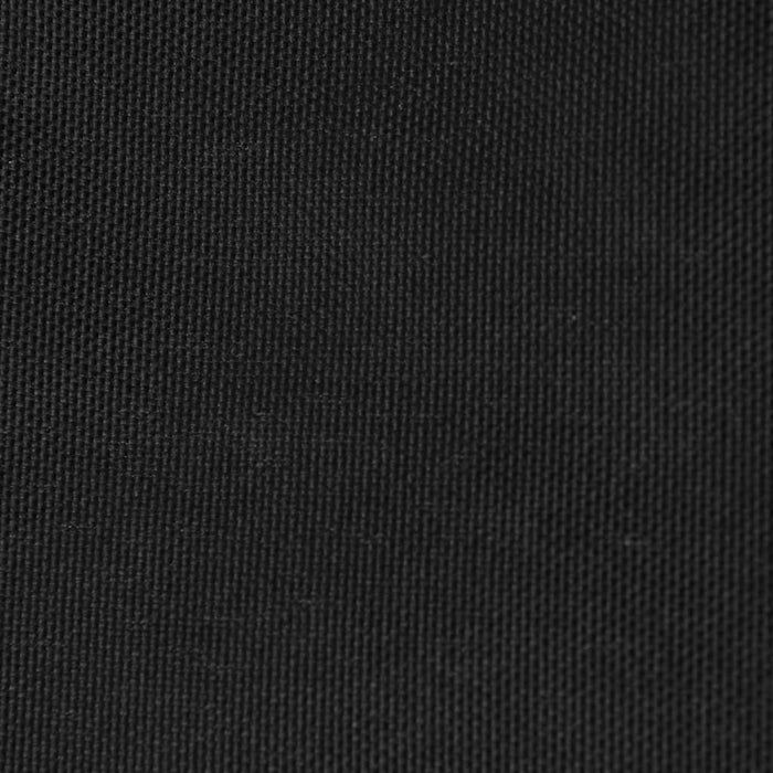 Telo parasole vela parasole triangolare tessuto Oxford 5 x 6 x 6 m nero 02_0009929