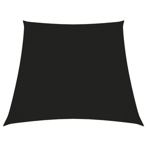 Parasole a Vela in Tela Oxford a Trapezio 3/5x4 m Nero