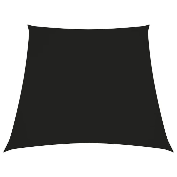 Parasole a Vela in Tela Oxford a Trapezio 3/5x4 m Nero
