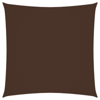 Vela parasole in tessuto oxford quadrato 2 x 2 m marrone 02_0009469