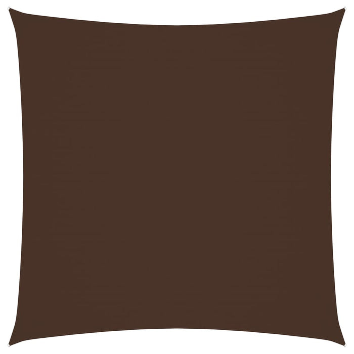 Vela parasole in tessuto oxford quadrato 2 x 2 m marrone 02_0009469