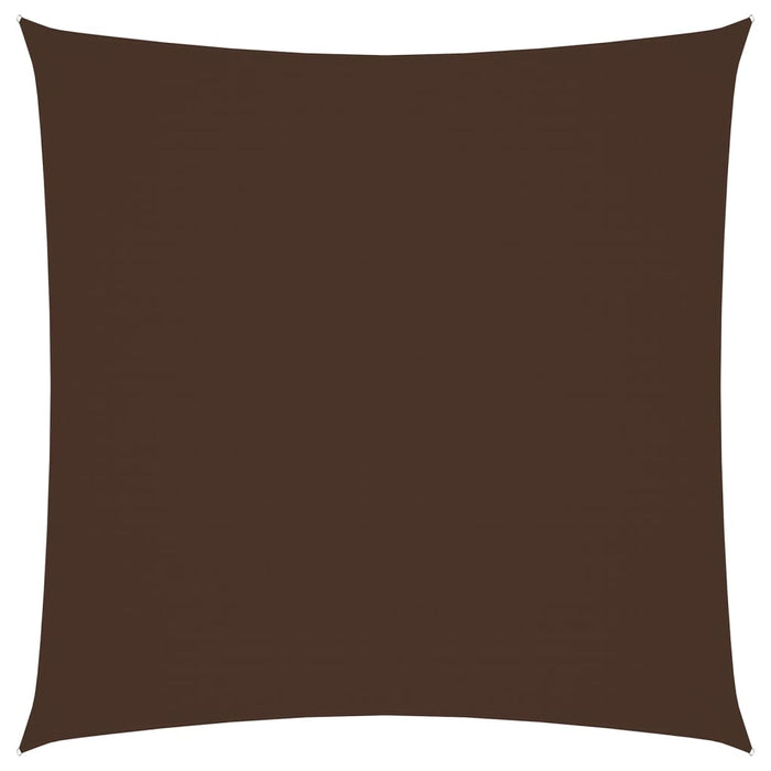 Vela parasole in tessuto oxford quadrato 3 x 3 m marrone 02_0009487