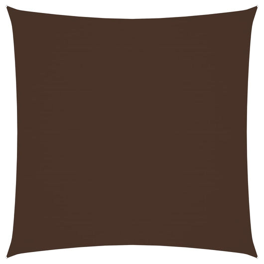 Vela parasole in tessuto oxford quadrato 3,6 x 3,6 m marrone 02_0009477