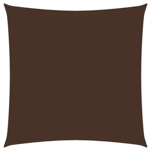 Vela parasole in tessuto oxford quadrato 5 x 5 m marrone 02_0009518