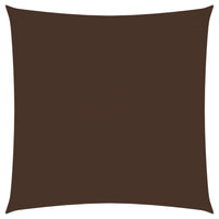 Vela parasole in tessuto oxford quadrato 6 x 6 m marrone 02_0009529