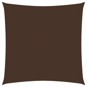 Vela parasole in tessuto oxford quadrato 6 x 6 m marrone 02_0009529