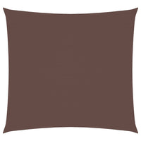 Parasole a Vela in Tela Oxford Quadrata 7x7 m Marrone cod mxl 16509