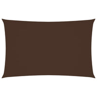 Ombrellone in tessuto vela rettangolare tessuto oxford 2 x 5 m marrone 02_0009634