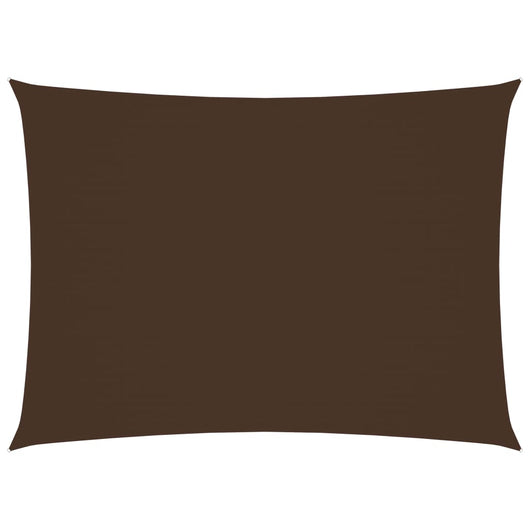 Ombrellone in tessuto vela rettangolare tessuto oxford 2,5 x 3,5 m marrone 02_0009558