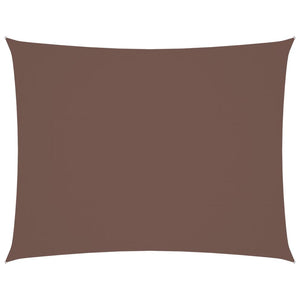 Parasole a Vela Oxford Rettangolare 2,5x4 m Marrone cod mxl 9948