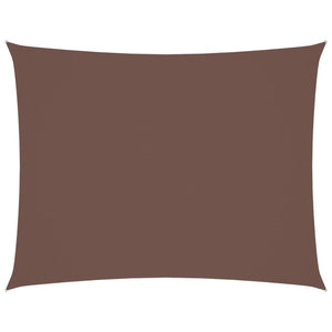 Parasole a Vela Oxford Rettangolare 4x5 m Marrone cod mxl 21240