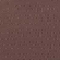 Parasole a Vela Oxford Triangolare 3,6x3,6x3,6 m Marrone 135831