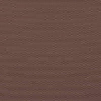 Parasole a Vela Oxford Triangolare 4x4x4 m Marrone 135836