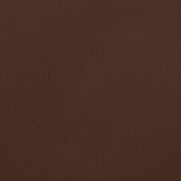 Vela parasole in tessuto Oxford triangolare 5 x 6 x 6 m marrone 02_0009928