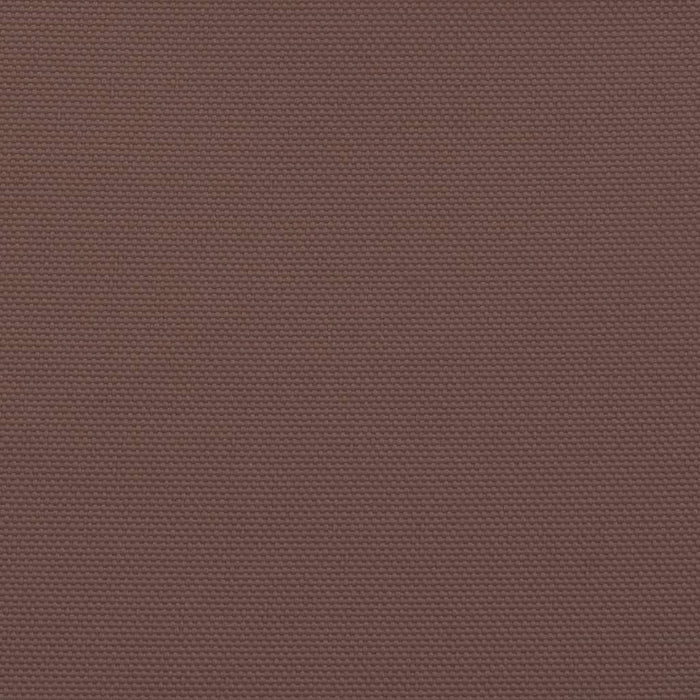 Parasole a Vela Oxford Triangolare 5x5x6 m Marrone 135843