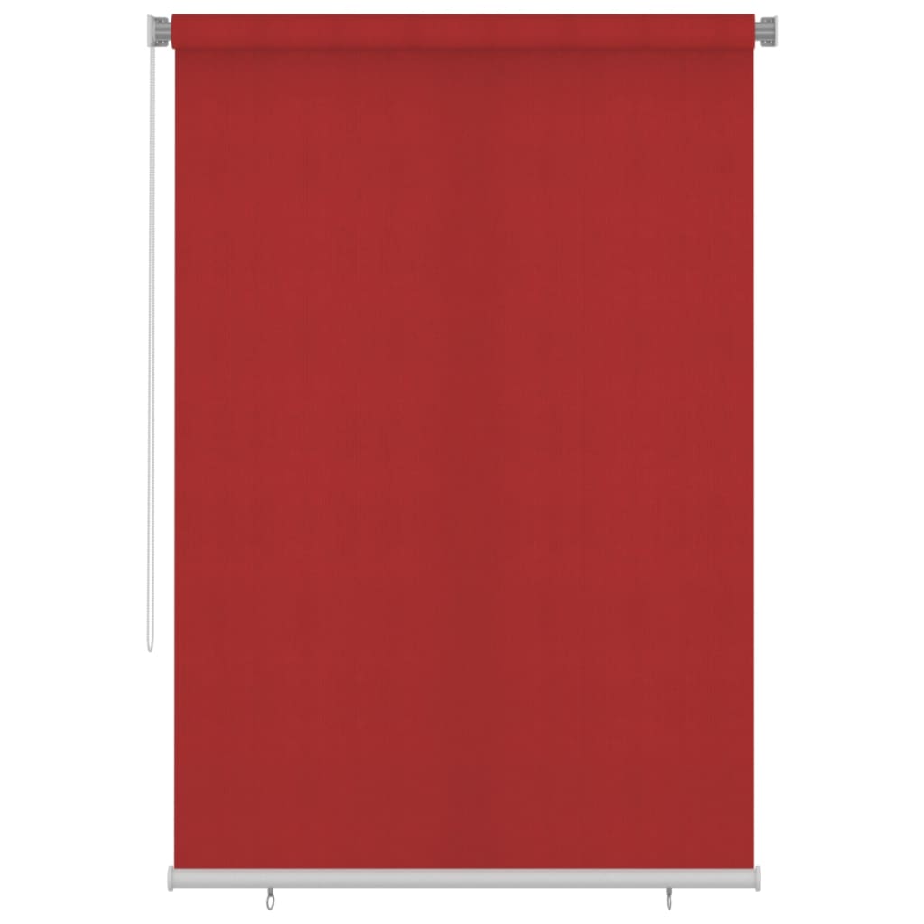Tenda a Rullo per Esterni 160x230 cm Rossa HDPE cod mxl 44709