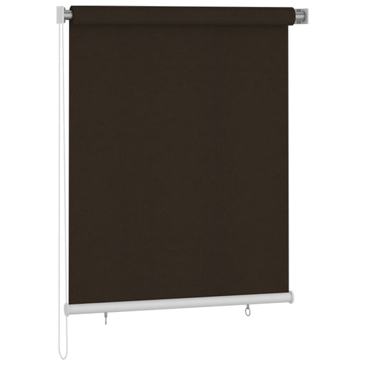 Tenda a Rullo per Esterni 120x140 cm Marrone