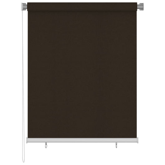 Tenda a Rullo per Esterni 120x140 cm Marrone