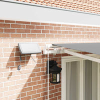 Tenda da Sole con Bianco 4,5 × 3,5 m Metallo 313206