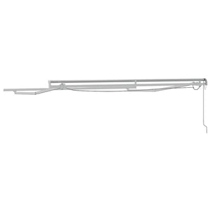 Struttura della tenda Bianco 350 x 250 cm Alluminio 313220